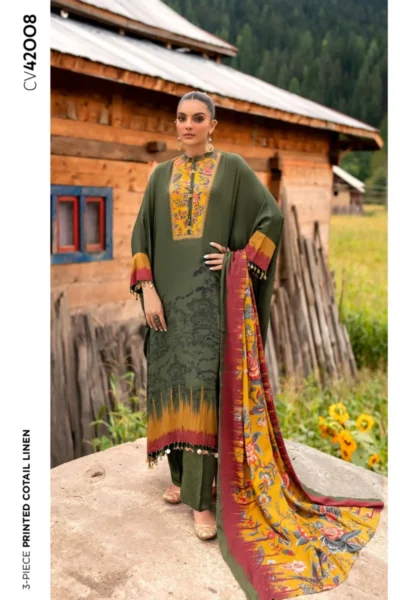 Gul Ahmed Winter Collection 2024 | CV42008