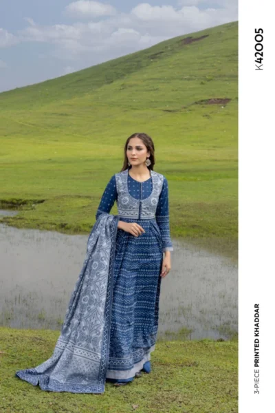 Gul Ahmed Winter Collection 2024 | K42005