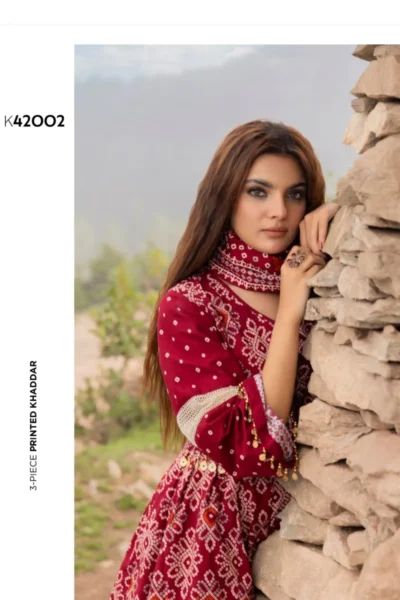 Gul Ahmed Winter Collection 2024 | K42002
