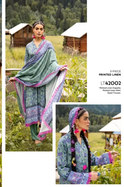 Gul Ahmed Winter Collection 2024 | LT42002