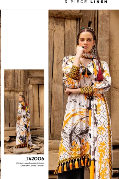 Gul Ahmed Winter Collection 2024 | LT42006