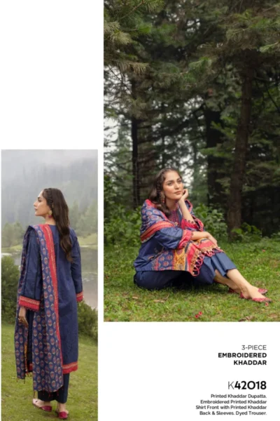 Gul Ahmed Winter Collection 2024 | K42018