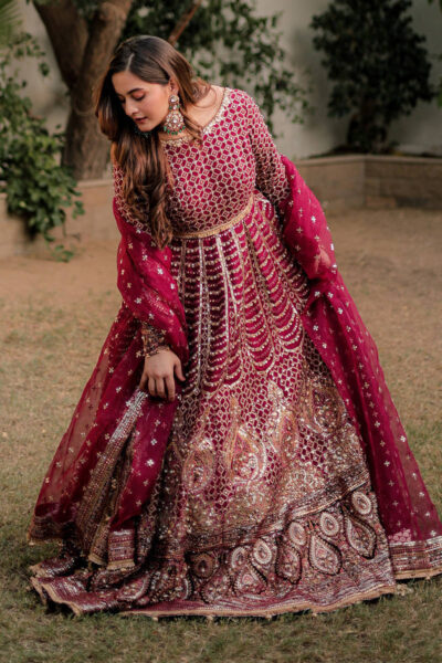 Zarlish By Mohsin Naveed Ranjha Vol 5 Wedding`24 | ZWU-40-1 Aiman Khan in Bia