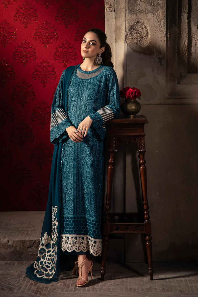 Azure Luxe Wedding Party Suits for Ladies | Emerald Grace