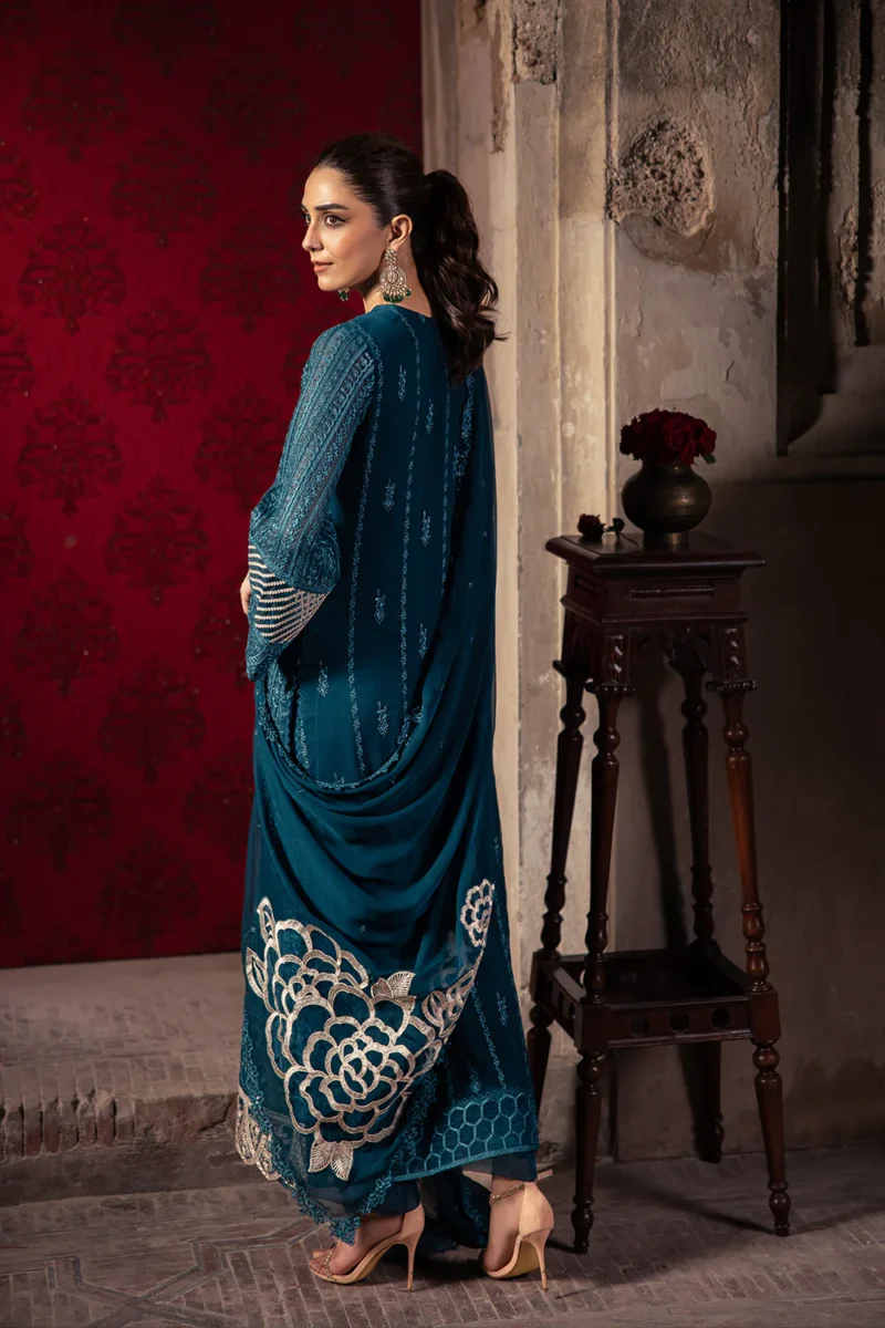 Azure Luxe Wedding Party Suits for Ladies | Emerald Grace - Image 3
