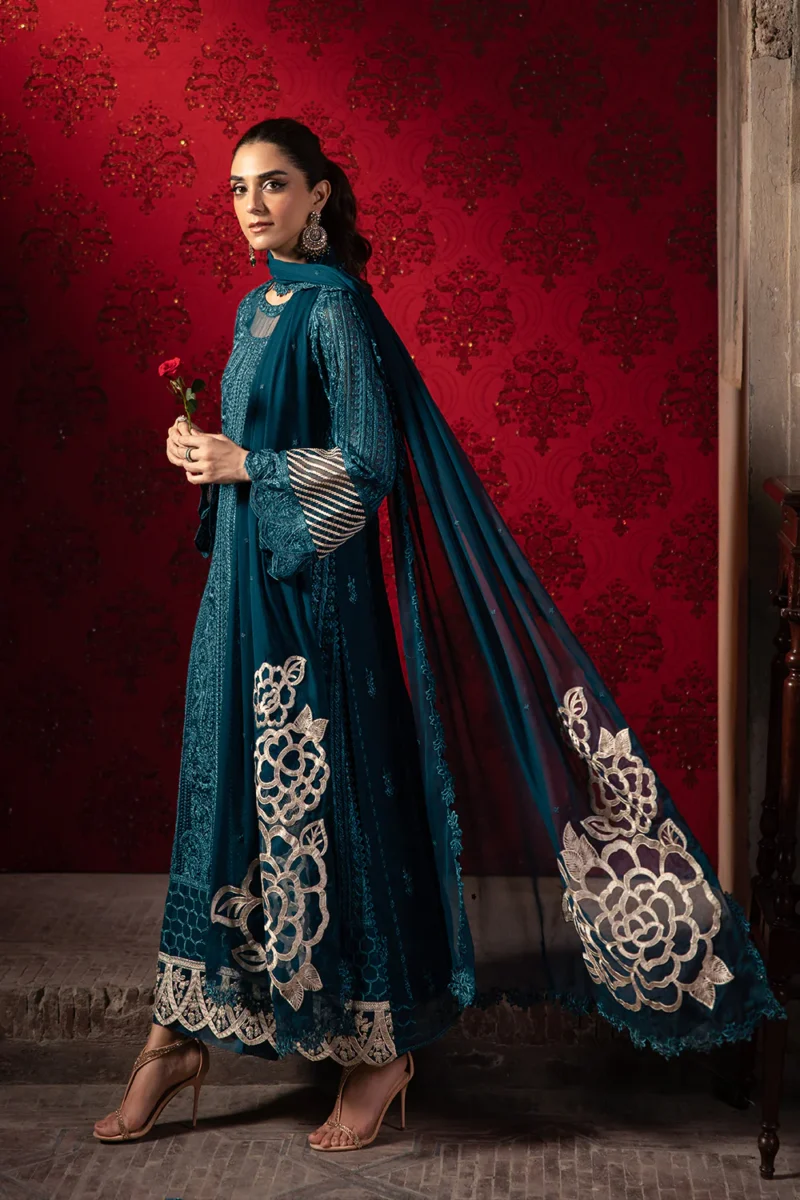 Azure Luxe Wedding Party Suits for Ladies | Emerald Grace - Image 2