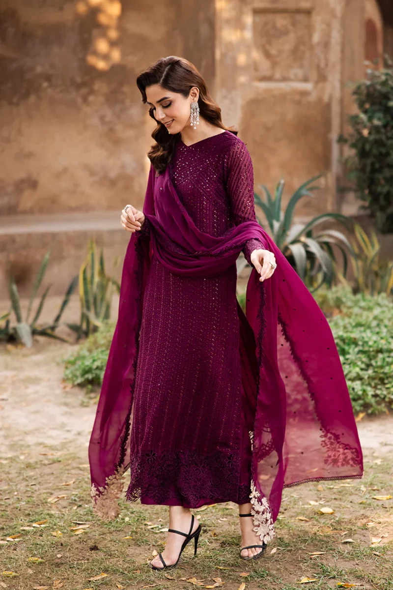 Azure Luxe Wedding Party Suits for Ladies | Garnet Majesty - Image 3