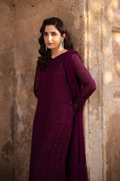 Azure Luxe Wedding Party Suits for Ladies | Garnet Majesty