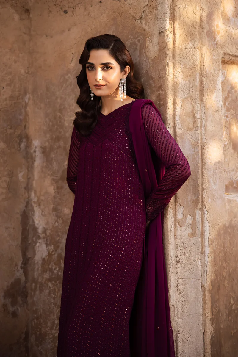 Azure Luxe Wedding Party Suits for Ladies | Garnet Majesty - Image 2