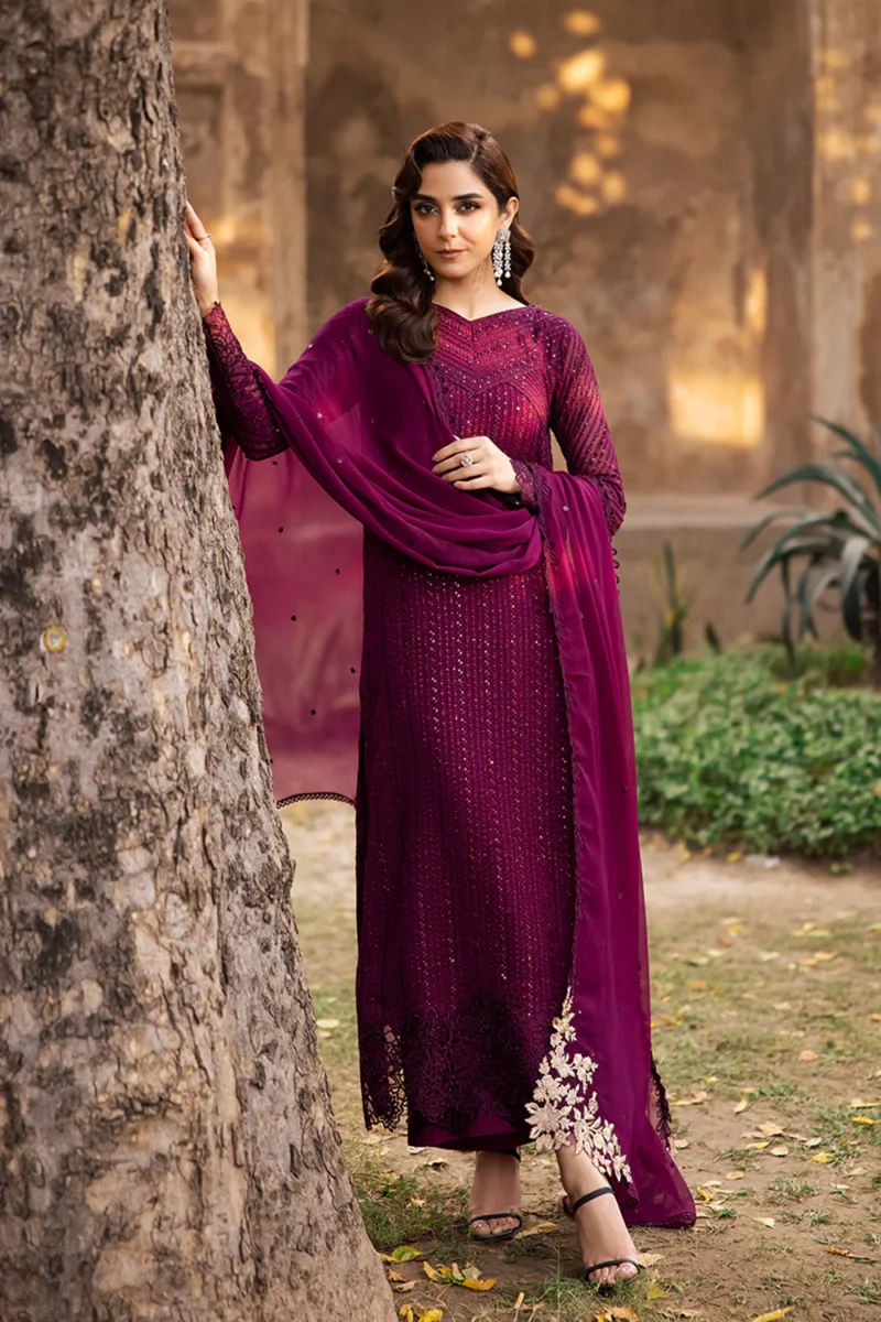 Azure Luxe Wedding Party Suits for Ladies | Garnet Majesty