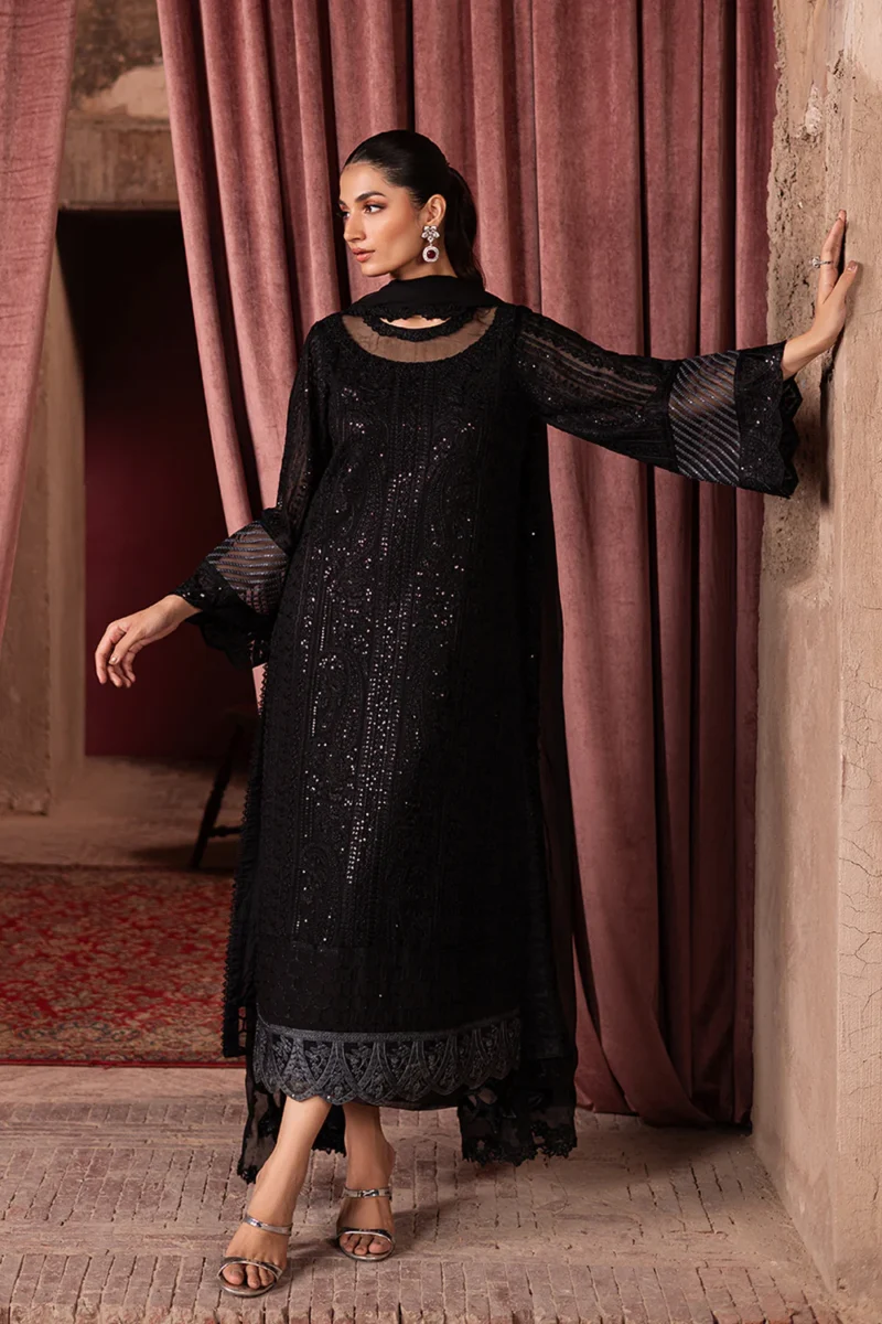 Azure Luxe Wedding Party Suits for Ladies | Noir Mystique - Image 2