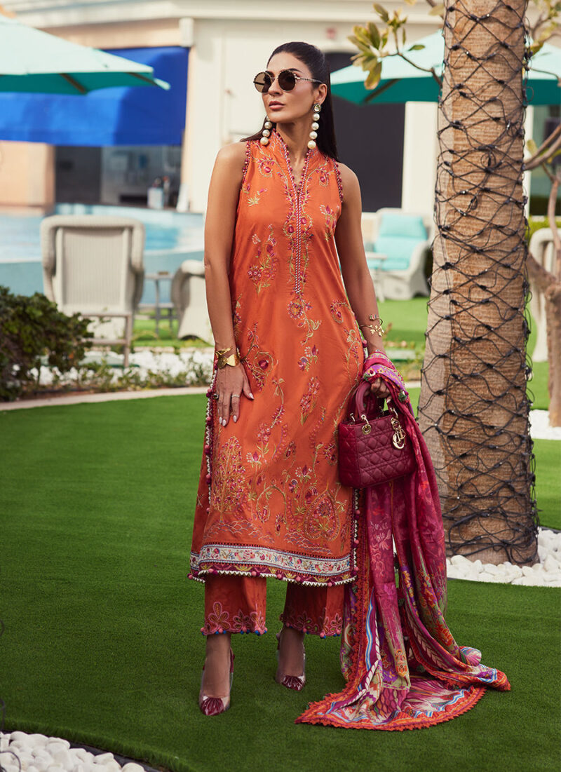 Farah Talib Aziz Lawn 2025 | FTA-01 - Image 13