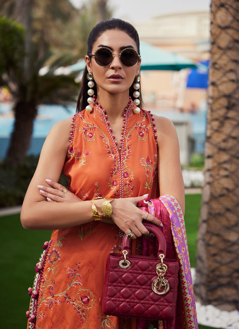 Farah Talib Aziz Lawn 2025 | FTA-01 - Image 12
