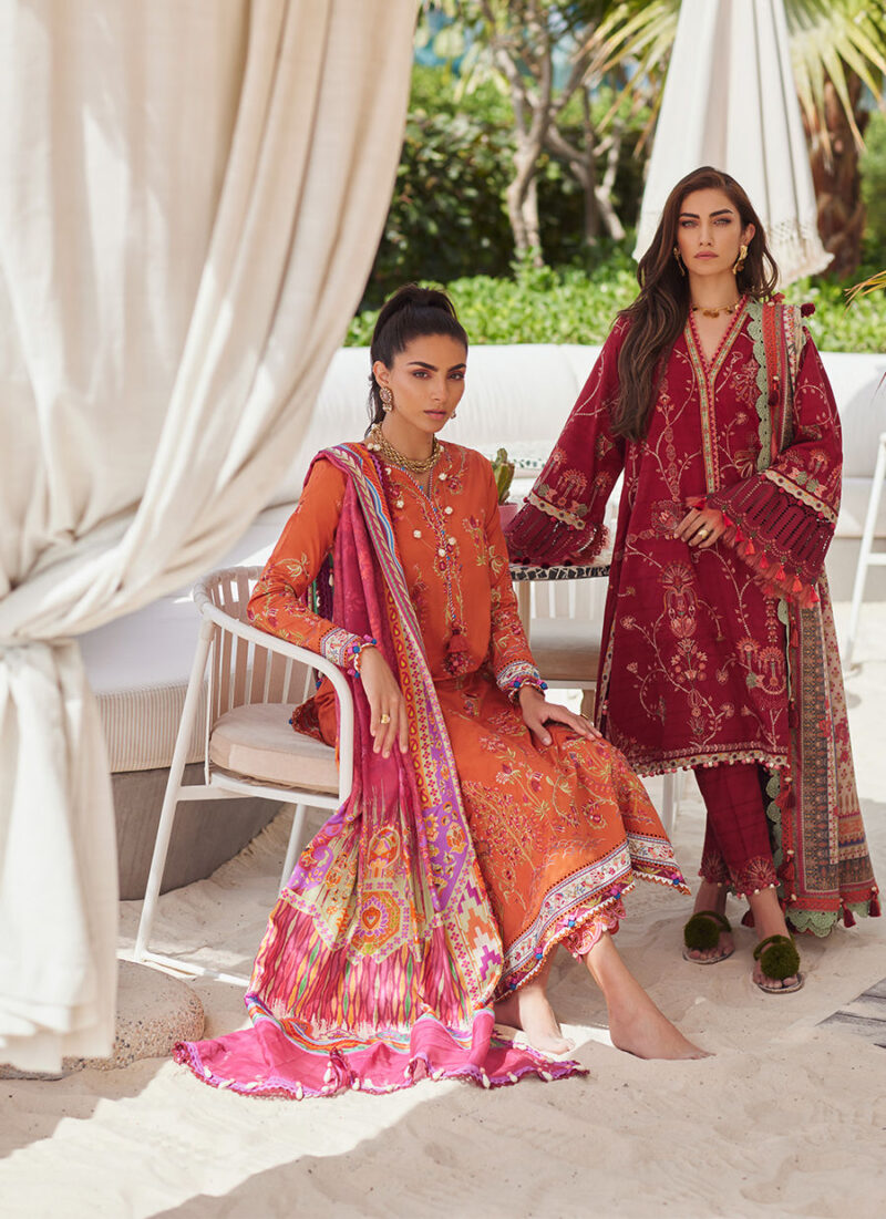 Farah Talib Aziz Lawn 2025 | FTA-01 - Image 6