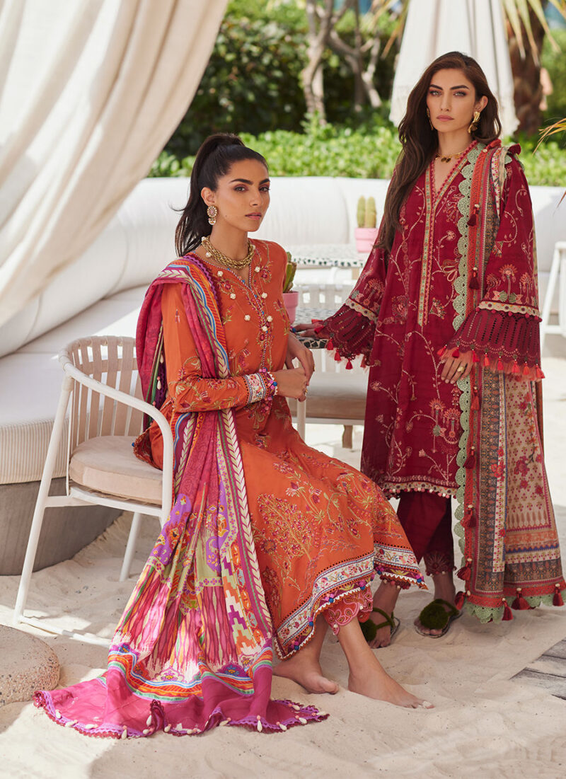 Farah Talib Aziz Lawn 2025 | FTA-01 - Image 7