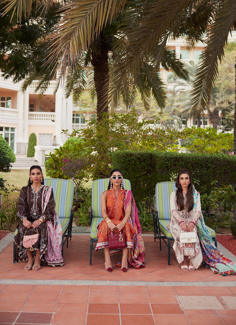 Farah Talib Aziz Lawn 2025 | FTA-01 - Image 9