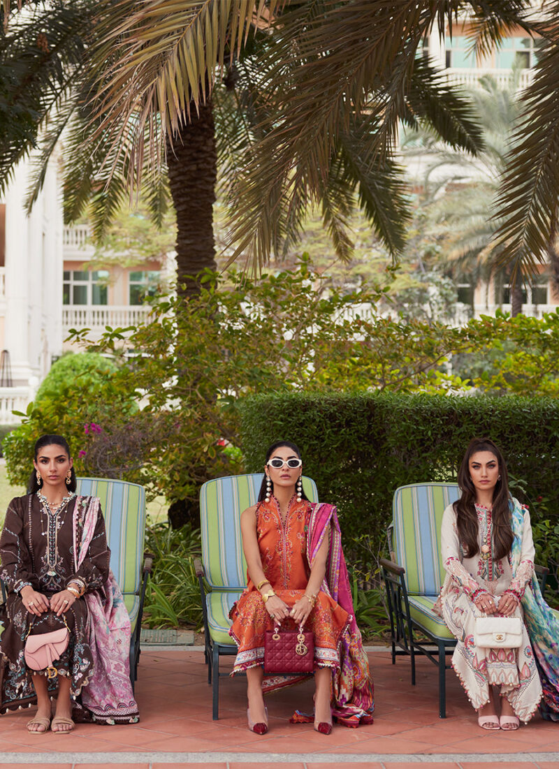 Farah Talib Aziz Lawn 2025 | FTA-01 - Image 10