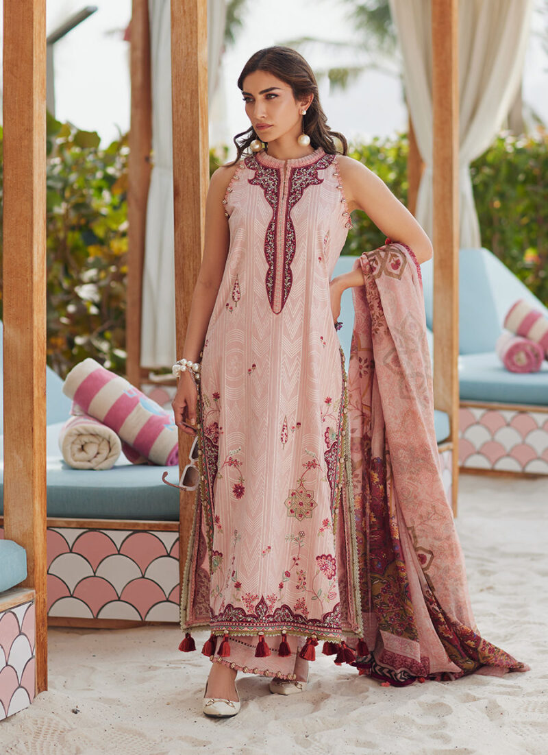 Farah Talib Aziz Lawn 2025 | FTA-03 - Image 3