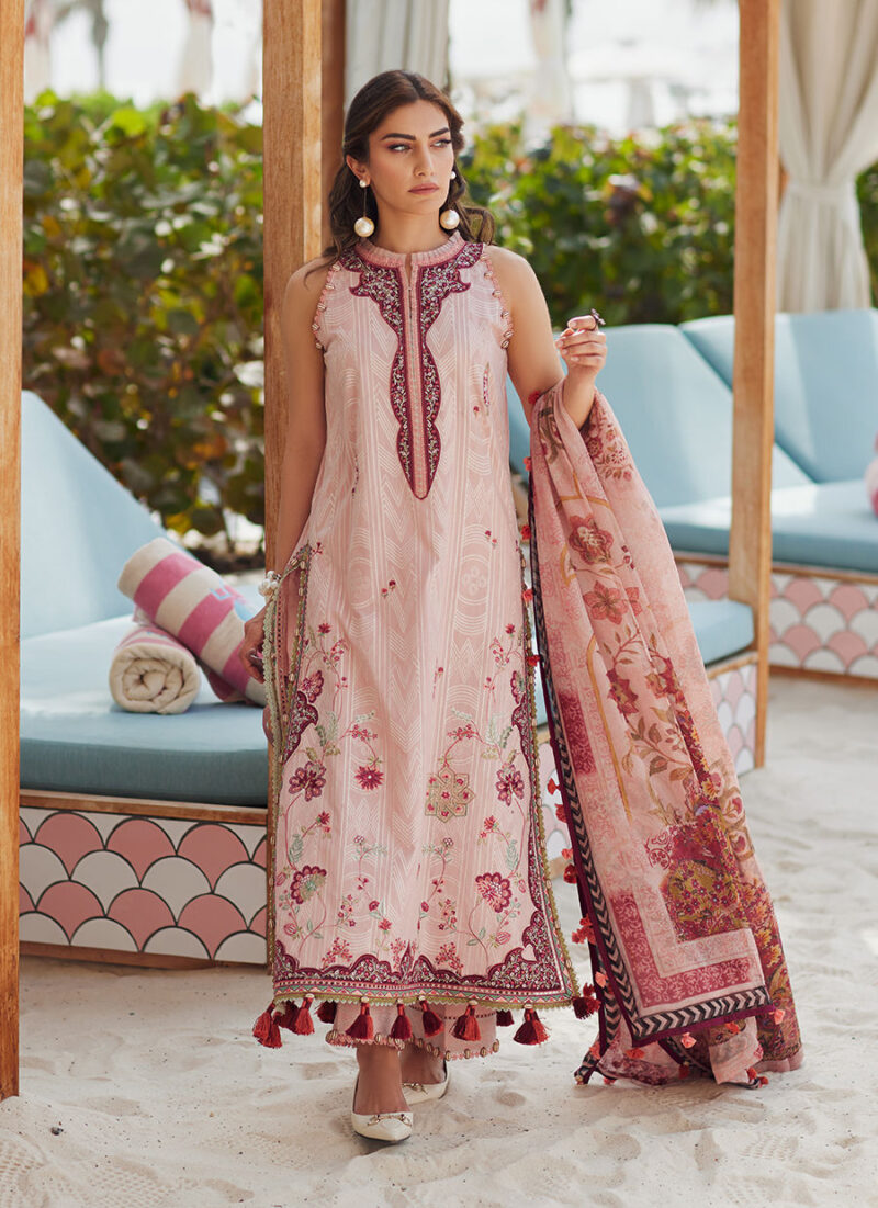 Farah Talib Aziz Lawn 2025 | FTA-03