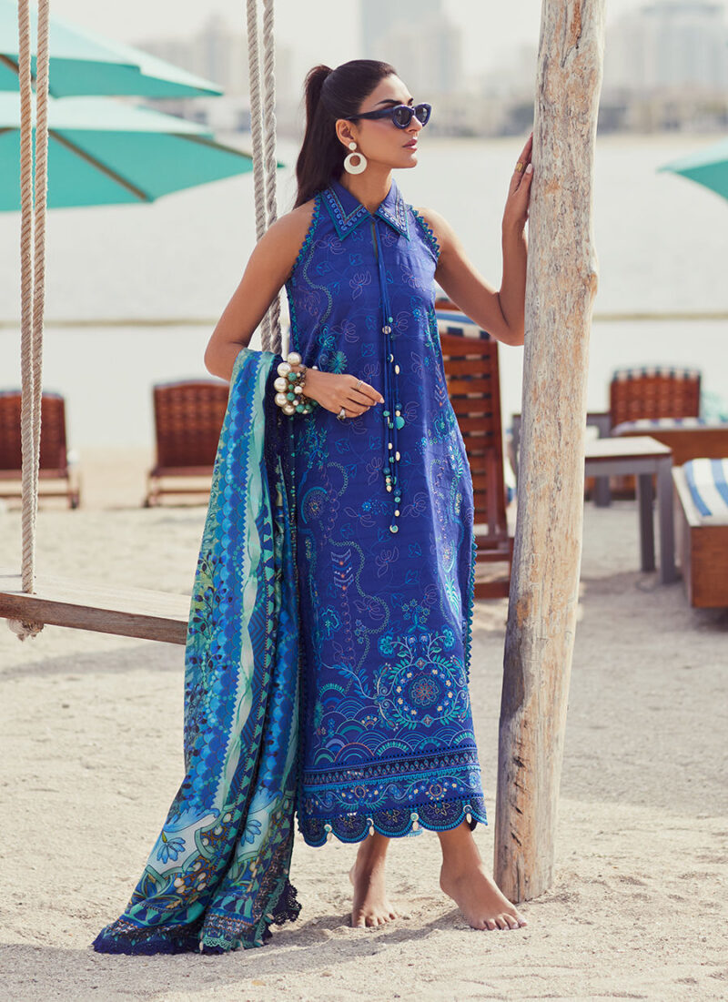Farah Talib Aziz Lawn 2025 | FTA-06