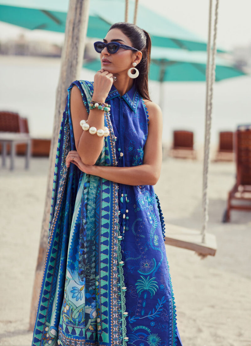 Farah Talib Aziz Lawn 2025 | FTA-06 - Image 2