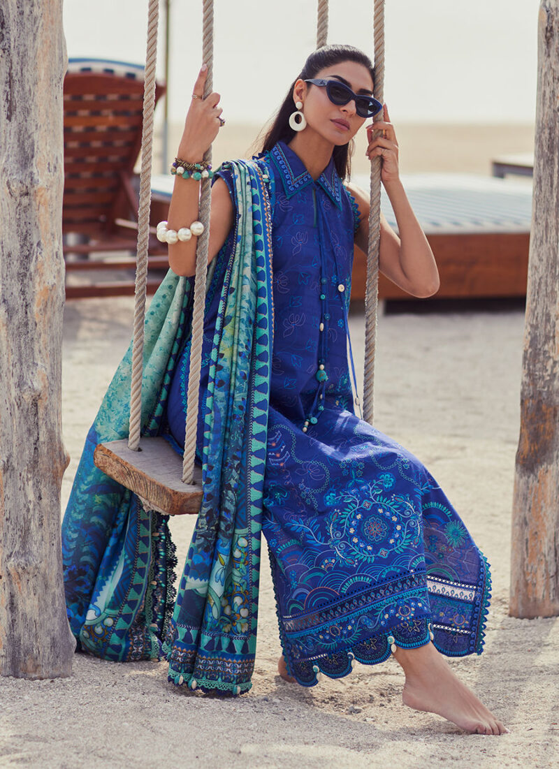 Farah Talib Aziz Lawn 2025 | FTA-06 - Image 3
