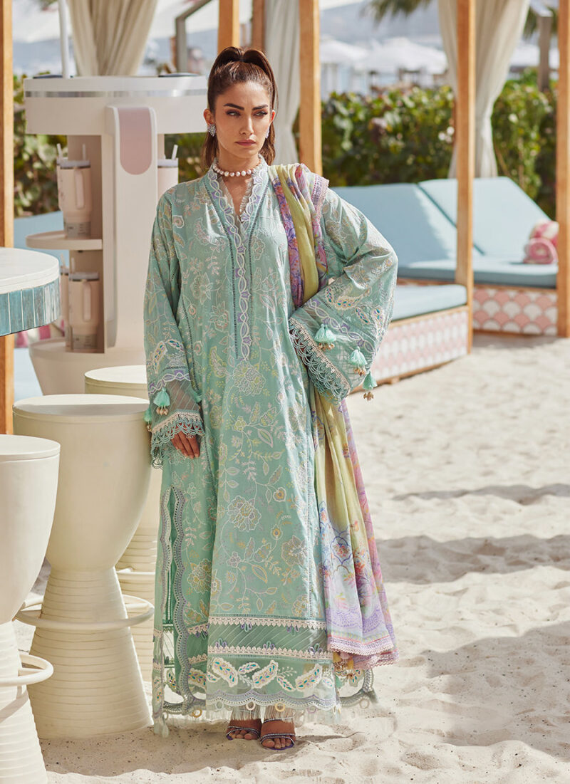 Farah Talib Aziz Lawn 2025 | FTA-07
