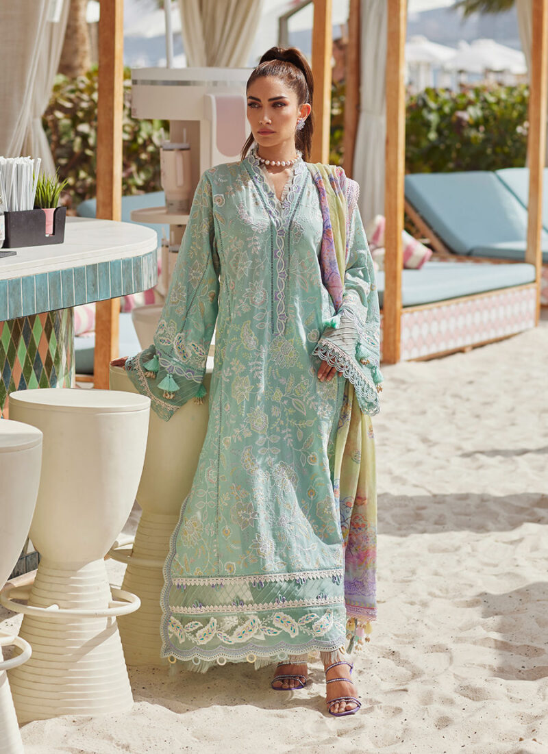 Farah Talib Aziz Lawn 2025 | FTA-07 - Image 3