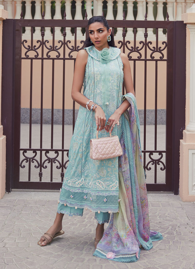 Farah Talib Aziz Lawn 2025 | FTA-07 - Image 4