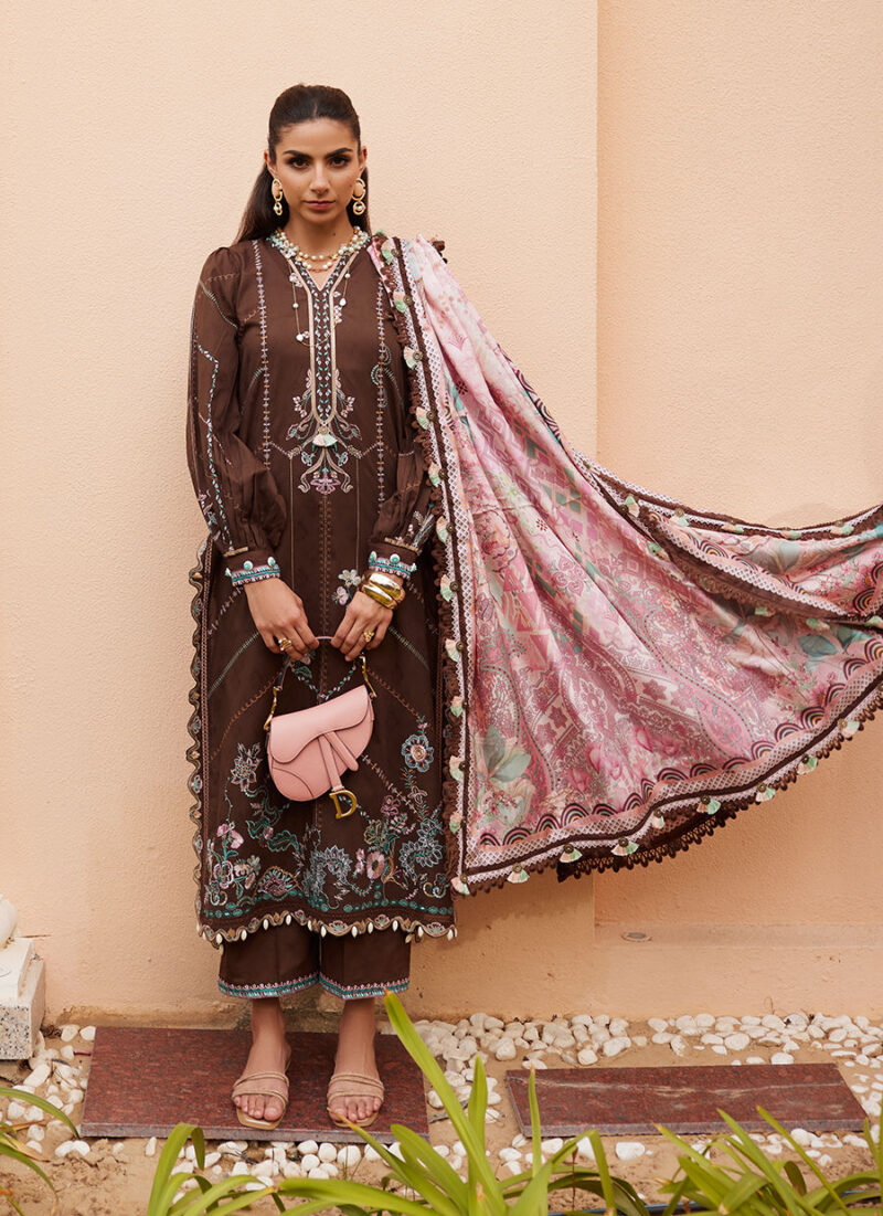 Farah Talib Aziz Lawn 2025 | FTA-08 - Image 4