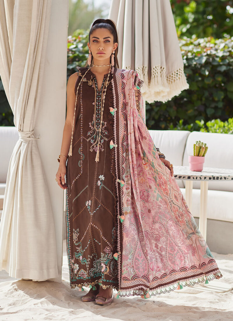 Farah Talib Aziz Lawn 2025 | FTA-08 - Image 3