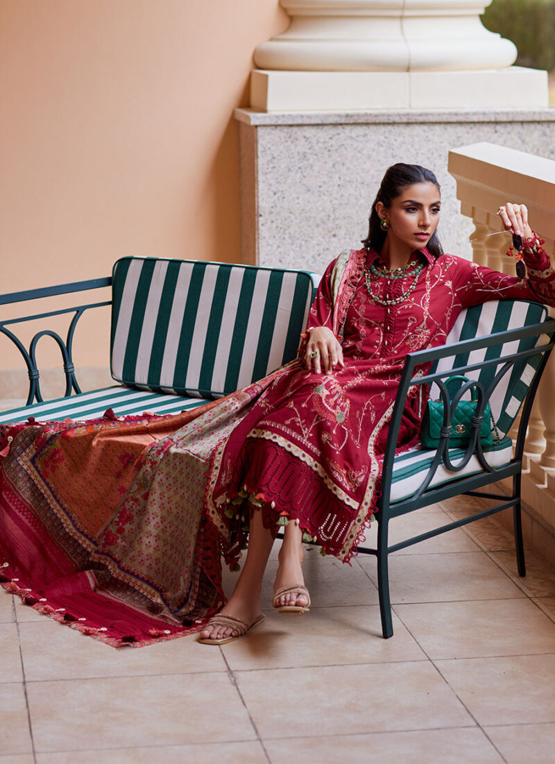 Farah Talib Aziz Lawn 2025 | FTA-10 - Image 3