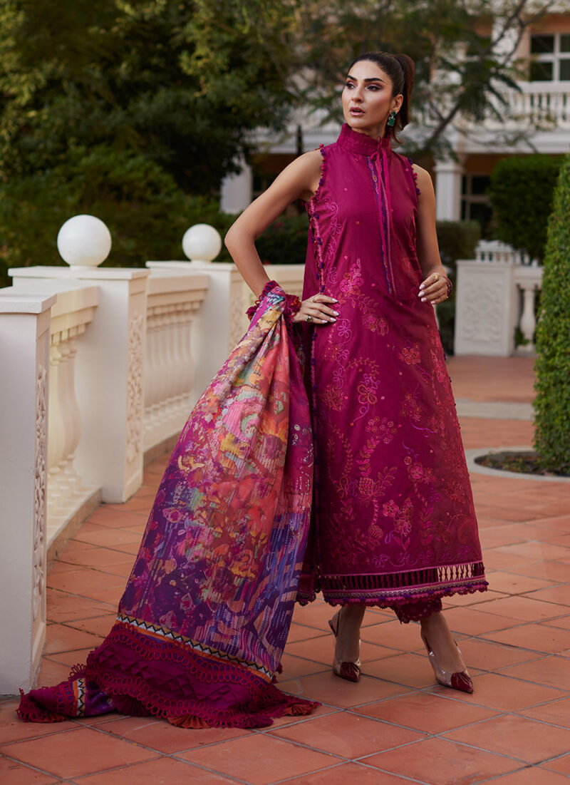 Farah Talib Aziz Lawn 2025 | FTA-11 - Image 3