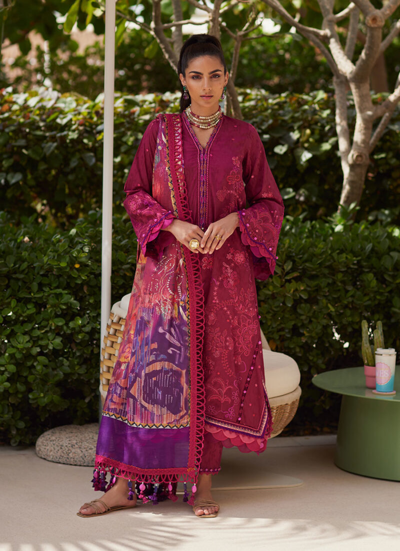 Farah Talib Aziz Lawn 2025 | FTA-11