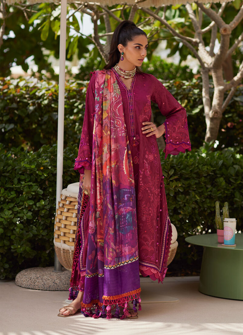 Farah Talib Aziz Lawn 2025 | FTA-11 - Image 6