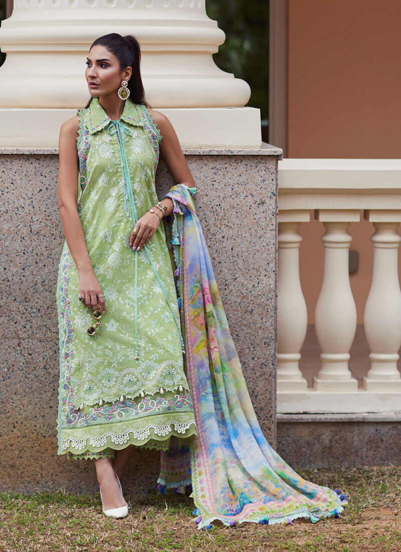 Farah Talib Aziz Lawn 2025 | FTA-12 - Image 2