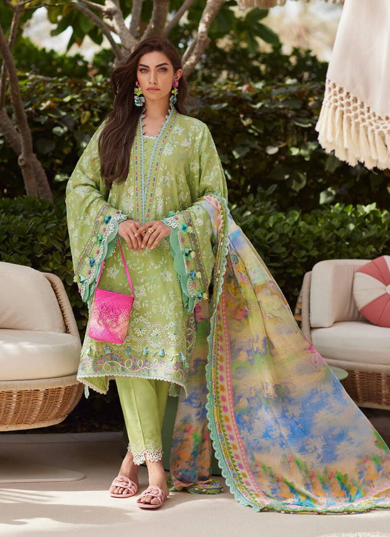 Farah Talib Aziz Lawn 2025 | FTA-12 - Image 3