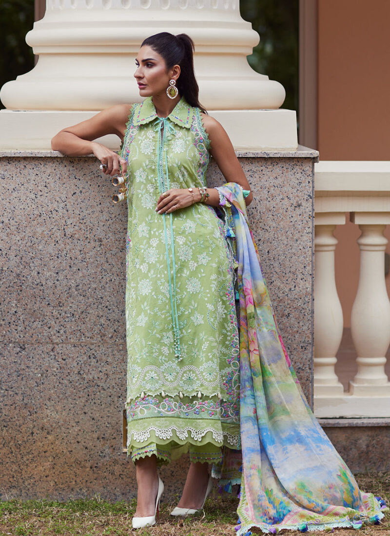 Farah Talib Aziz Lawn 2025 | FTA-12 - Image 5