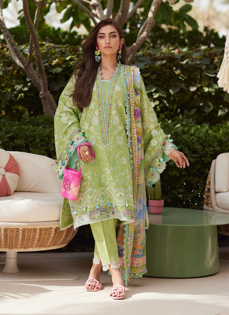 Farah Talib Aziz Lawn 2025 | FTA-12