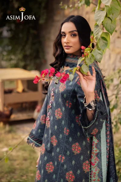 Asim Jofa Printed Lawn Collection- AJUBJ-17