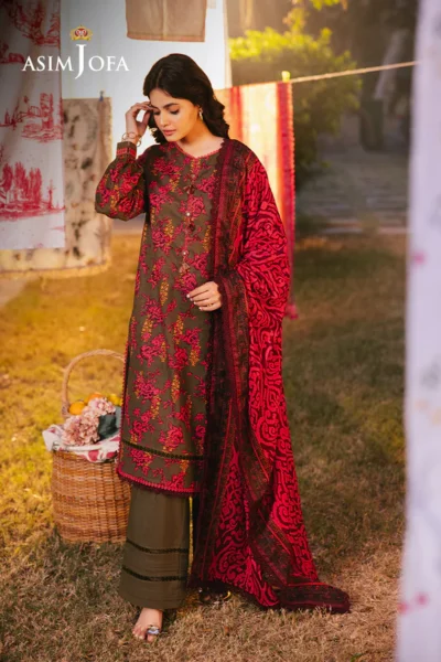 Asim Jofa Printed Lawn Collection- AJUBJ-19