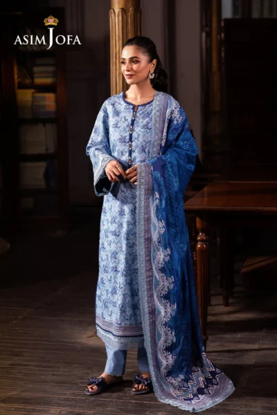 Asim Jofa Printed Lawn Collection- AJUBJ-39