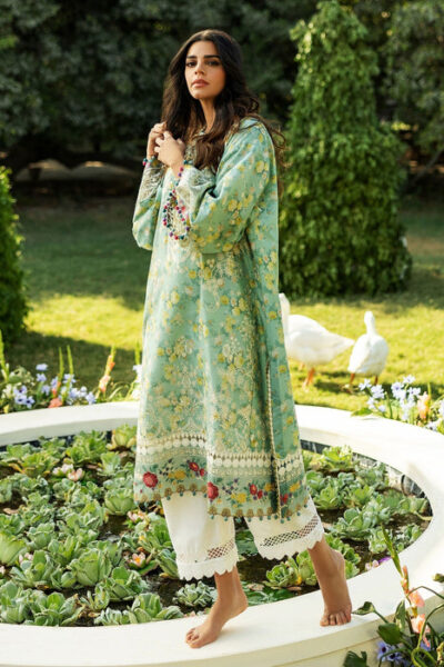 Sadaf Fawad Khan Lawn 2025 | BLOOM – B