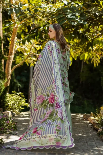 Elaf Print Chikankari Collection 2025 | ELK-03A