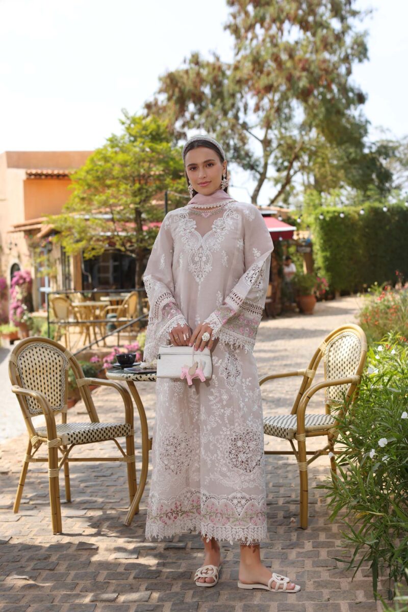 Noor Luxe Chikankaari 2025 by Saadia Aasad | D4-A - Image 2