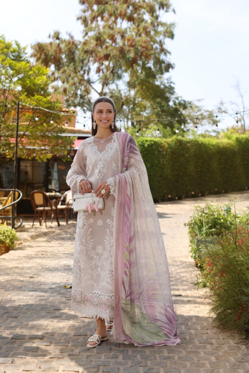 Noor Luxe Chikankaari 2025 by Saadia Aasad | D4-A - Image 3