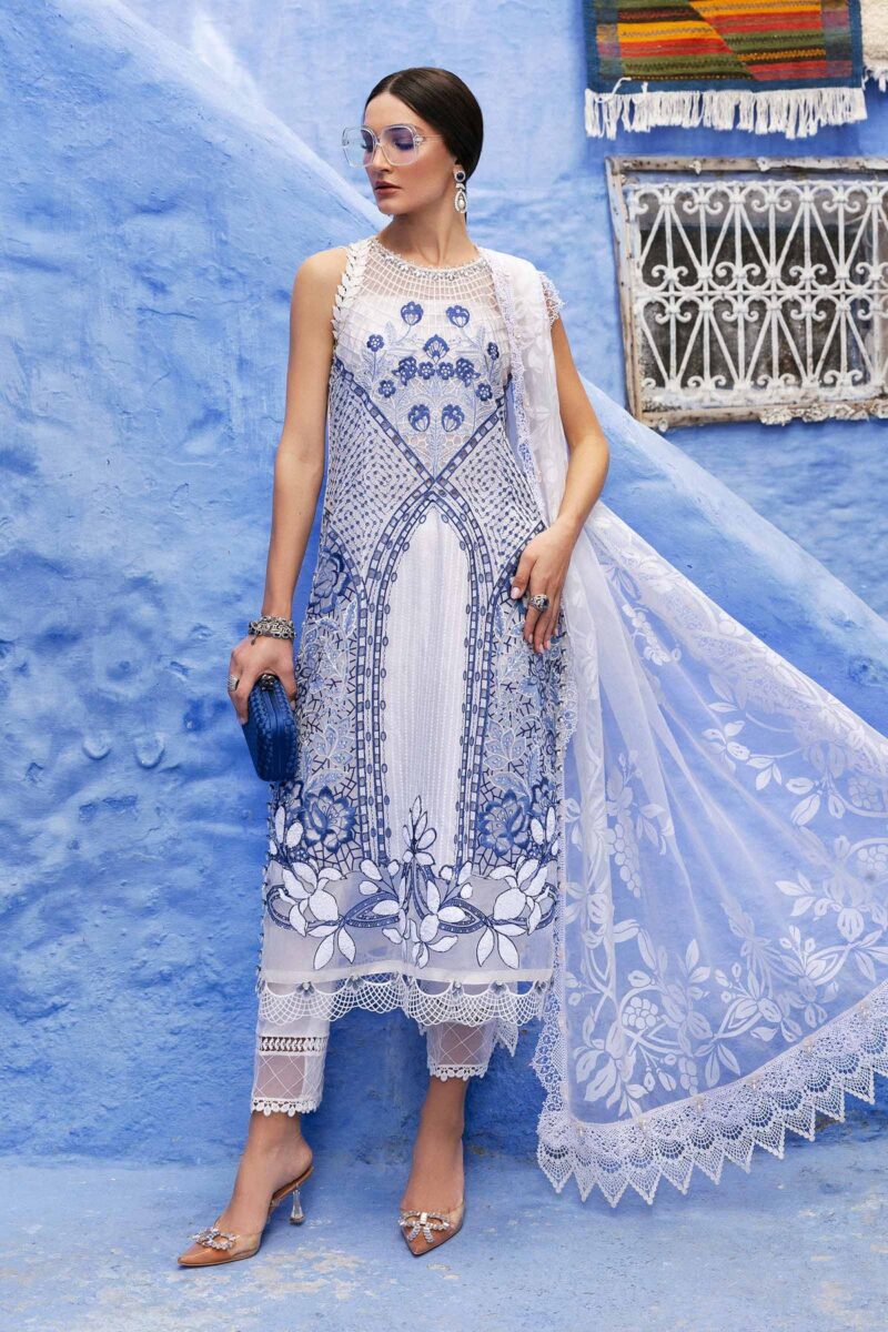 MARIA B Luxury Lawn 2025 | D-2510-A - Image 3