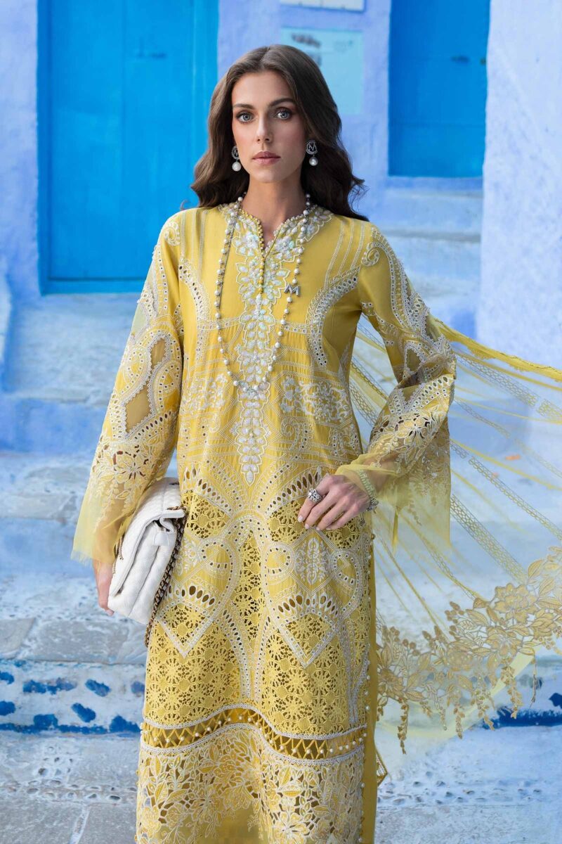 MARIA B Luxury Lawn 2025 | D-2512-A - Image 4