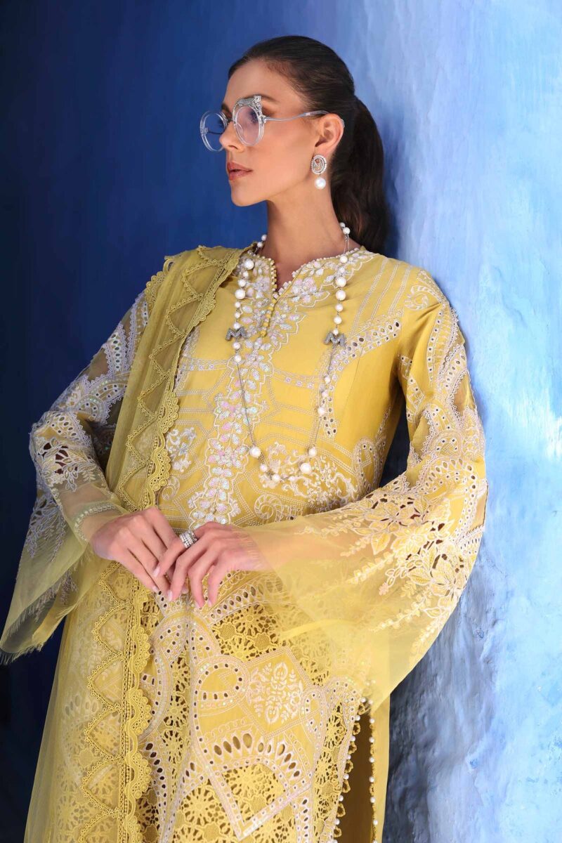 MARIA B Luxury Lawn 2025 | D-2512-A - Image 6
