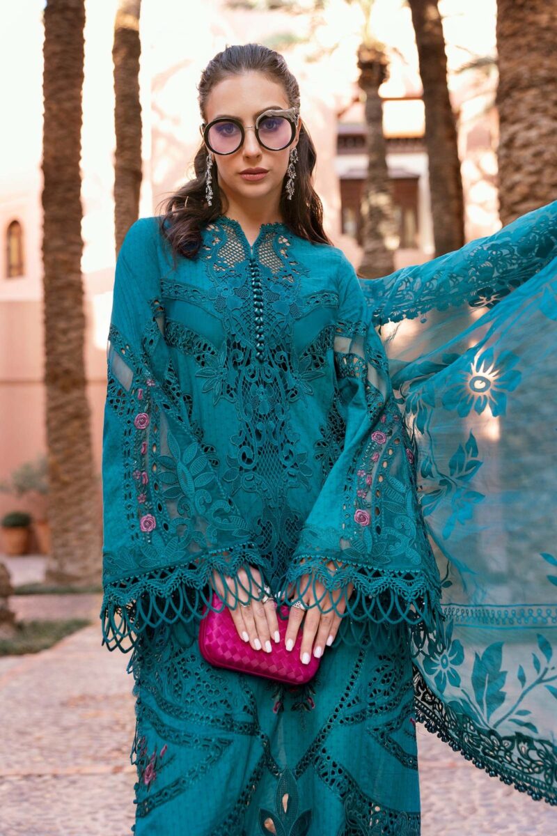 MARIA B Luxury Lawn 2025 | D-2513-B - Image 2